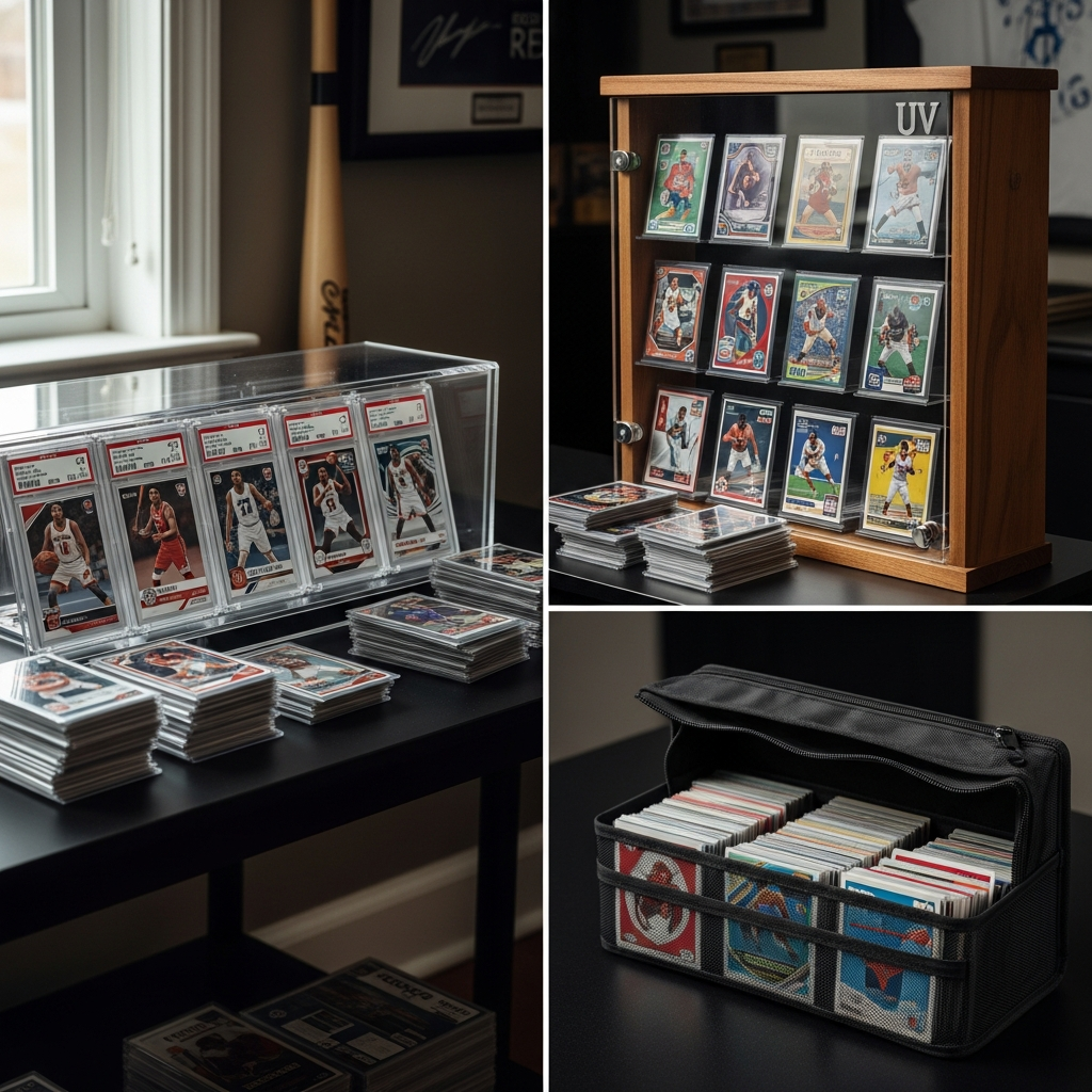Best Sports Card Display Cases for Collectors