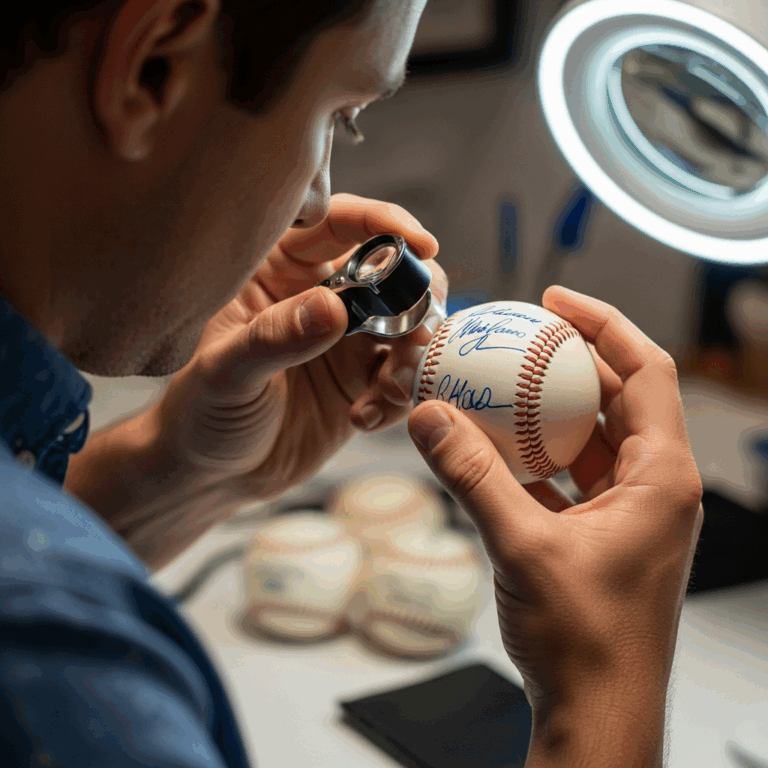 Professional photograph related to: How to Tell if a Signed Baseball Is Real — Authentication Guide.