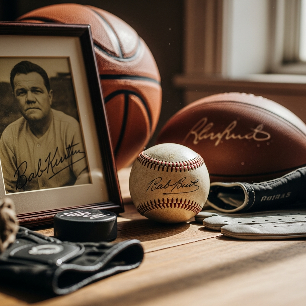 Tracing the Legacy of Autographed Sports Treasures